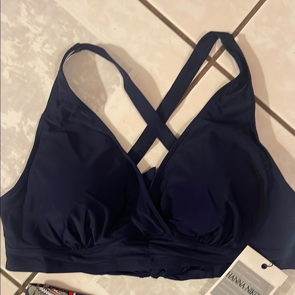 Floral Print Bikini Set - Navy and Multicolor - Picture 4 of 9